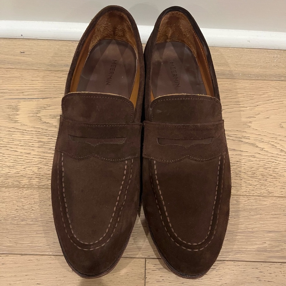 Meermin brown superbuck nova loafer